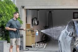 Giraffe Tools UK 2400 PSI Grandfalls Wall Mounted Power Washer, 2.0 GPM Electric