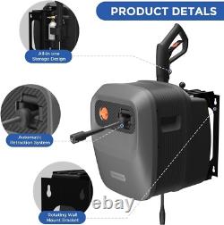 Giraffe Tools UK 2400 PSI Grandfalls Wall Mounted Power Washer, 2.27 GPM Electric