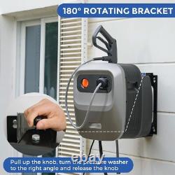 Giraffe Tools UK 2400 PSI Grandfalls Wall Mounted Power Washer, 2.27 GPM Electric