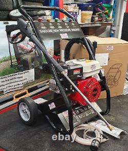 Heavy Duty 170 Bar 2500psi Petrol Driven Pressure Power Jet Washer