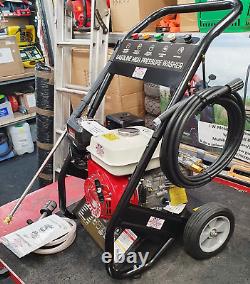 Heavy Duty 170 Bar 2500psi Petrol Driven Pressure Power Jet Washer