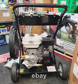 Heavy Duty 170 Bar 2500psi Petrol Driven Pressure Power Jet Washer