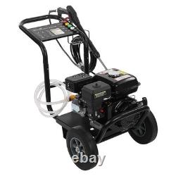 Heavy Duty 3500PSI Petrol Pressure Washer 240BAR 5 Nozzles Jet Washer High Power