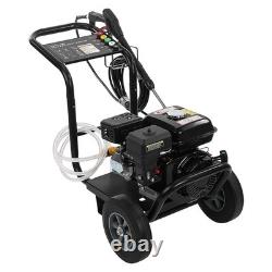 Heavy Duty 3500PSI Petrol Pressure Washer 240BAR 5 Nozzles Jet Washer High Power