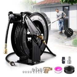 Heavy Duty 4000 PSI Power Washer Hose Reel 3/8 x 15M Jet Wash