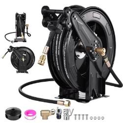 Heavy Duty 4000 PSI Power Washer Hose Reel 3/8 x 15M Jet Wash