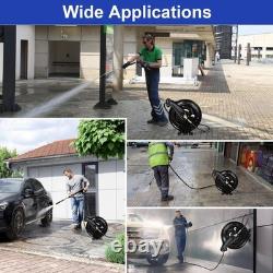 Heavy Duty 4000 PSI Power Washer Hose Reel 3/8 x 15M Jet Wash