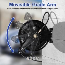 Heavy Duty 4000 PSI Power Washer Hose Reel 3/8 x 15M Jet Wash