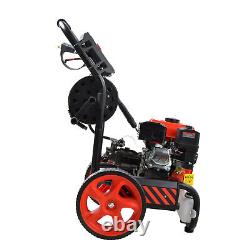 Heavy Duty 7HP 2500PSI Powered Petrol Driven Pressure Jet Wheel Washer Cleaner