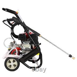 Heavy Duty 7.0HP Pressure Washer Gasoline Engine High Power Jet Cleaner Garden