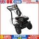 Heavy Duty Petrol Pressure Washer 7hp 3500 Psi 5 Nozzles Jet Wash High Power Jet