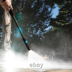 High Power Jet Washer Sprayer Patio Deck Wall Cleaner Hose Reel Trolley 1958PSI