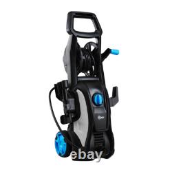 High Power Jet Washer Sprayer Patio Deck Wall Cleaner Hose Reel Trolley 1958PSI