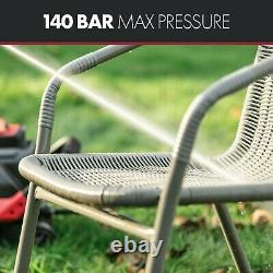 High Power Pressure Washer, 140 Bar/2030 PSI, 4 Wheel Motion, Ewbank AQUAROVER