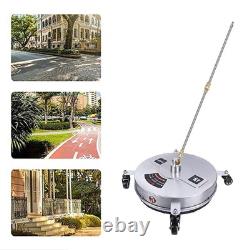 High Pressure Power Washer Flat Surface Cleaner 18inch 4000PSI Floor Power