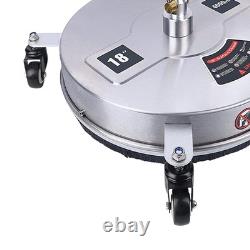 High Pressure Power Washer Flat Surface Cleaner 18inch 4000PSI Floor Power