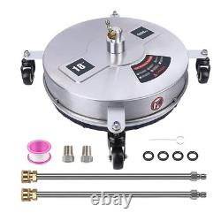 High Pressure Power Washer Flat Surface Cleaner 18inch 4000PSI Floor Power