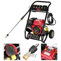 High Pressure Washer 3950 PSI Jet Wash Petrol Power Washing Engine with Hose Gun