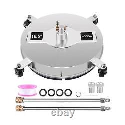 High Pressure Washer Flat Surface Cleaner 4000 PSI Power Washer for Driveway
