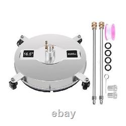High Pressure Washer Flat Surface Cleaner 4000 PSI Power Washer for Driveway