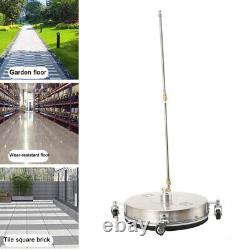 High Pressure Washer Flat Surface Cleaner 4000 PSI Power Washer for Driveway