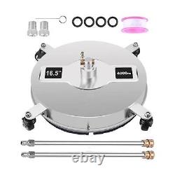 High Pressure Washer Flat Surface Cleaner 4000 PSI Power Washer for Driveway