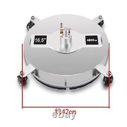 High Pressure Washer Flat Surface Cleaner 4000 PSI Power Washer for Driveway