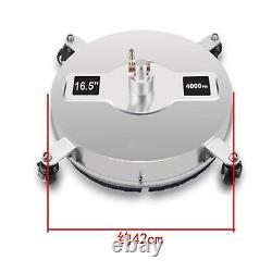 High Pressure Washer Flat Surface Cleaner 4000 PSI Power Washer for Driveway