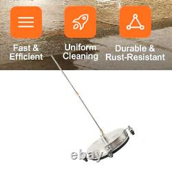 High Pressure Washer Flat Surface Cleaner 4000 PSI Power Washer for Driveway UK