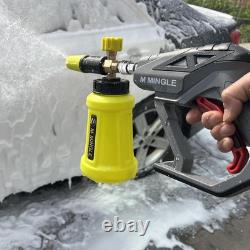 High Pressure Washer Gun Snow Foam Lance, 4000 PSI Cannon Foam Blaster Power
