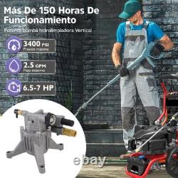 High Pressure Washer Pump 3400 PSI 2.5 GPM Vertical Shaft Power Cleaning Pum HOT
