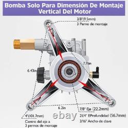 High Pressure Washer Pump 3400 PSI 2.5 GPM Vertical Shaft Power Cleaning Pum HOT High Pressure Washer Pump 3400 PSI 2.5 GPM Vertical Shaft Power Cleaning Pum HOT