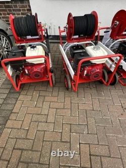 Honda GX390 Pressure Power Washer Jet Wash 3000 PSI 200 Bar 21 LPM 40m Hose Kit