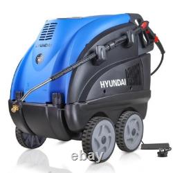 Hot Pressure Washer 2170PSI 150bar Hyundai 140°C 2.8kW Power Jet Washer