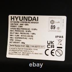 Hot Pressure Washer, 2610psi 180bar 110°C 2.8kW, Hyundai, Power Jet Washer