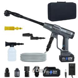Huhomco Battery Pressure Washer Cordless 200Bar/2900PSI Jet Washers Power Washer