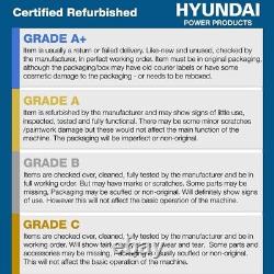 Hyundai 2610psi 180bar Hot Pressure Washer, 110°C 2.8kW Commercial Triplex Power