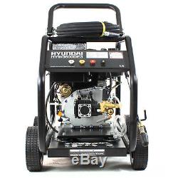 Hyundai Diesel Pressure Washer 3600psi 250bar HIGH POWER 460cc COMMERCIAL GRADE