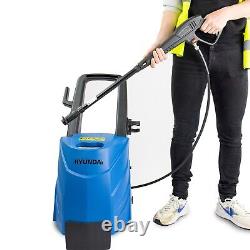 Hyundai HOT/Steam Pressure Washer 2100psi / 145bar 80°c 8m high-pressure hose