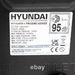 Hyundai HOT/Steam Pressure Washer 2100psi / 145bar 80°c 8m high-pressure hose