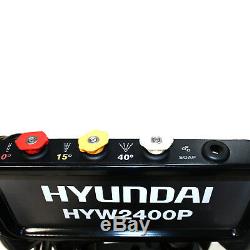 Hyundai Petrol Pressure Washer 2465PSI 6hp 474L/Hour High Power Jet Washer