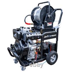 Jefferson Gearbox Diesel Power Pressure Jet Washer 9HP 3200Psi