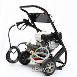 Jet Mobile Petrol High Pressure Washer Engine Cleaner 8 HP 3950psi Power Wheeled