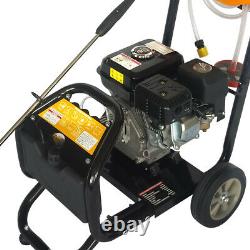 Jobsite Petrol Pressure Washer Compact 2200 PSI 7.5HP High Power Jet Garden Car