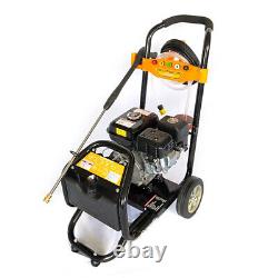 Jobsite Petrol Pressure Washer Compact 2200 PSI 7.5HP High Power Jet Garden Car