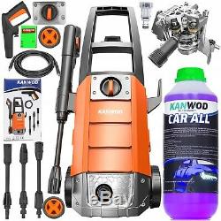 KANWOD Electric Pressure Washer 2600PSI /180 BAR Jet Power Patio Cleaner