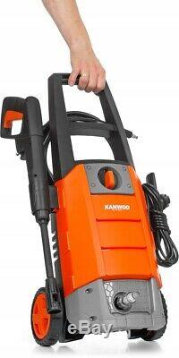 KANWOD Electric Pressure Washer 2600PSI /180 BAR Jet Power Patio Cleaner