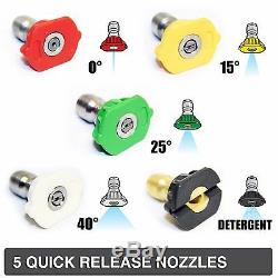 11.6mm Quick Release Nozzle Jet for High Pressure Washer 15° Sizes 03-05 