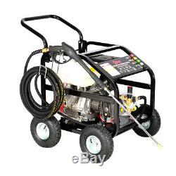 Large Powerful 4800 PSI Mobile Petrol High Power Pressure Jet Washer 15HP Engine