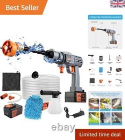 Lightweight Battery-Powered 700 PSI Pressure Washer Ideal for Outdoor Cleaning